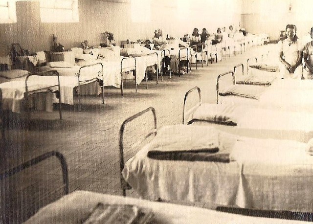 Pavilhão das mulheres na Colônia Santa Izabel.. Foto: Arquivo Morhan/Divulgação